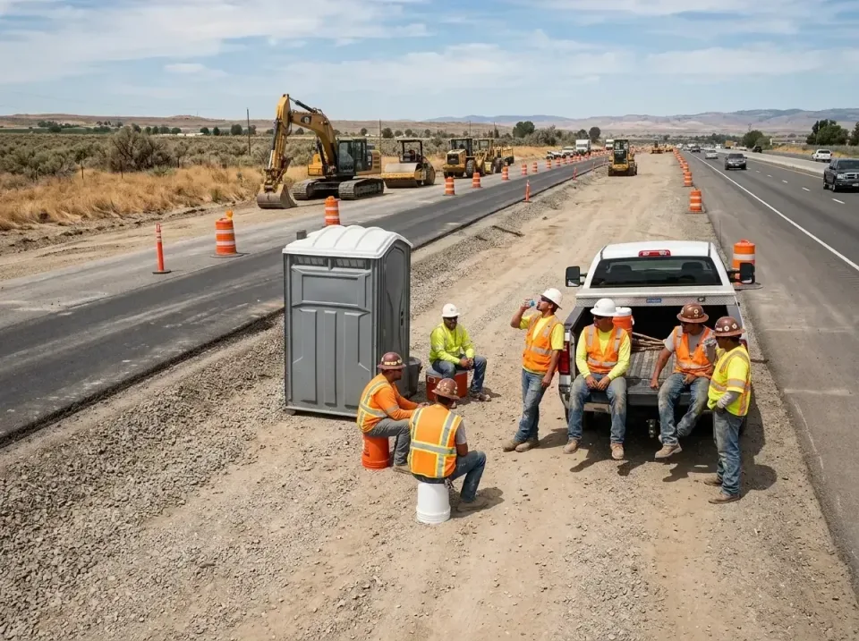 highway-road-construction-crew-007 — frequently asked questions, Porta Potty and Restroom Rentals in Reno, NV
